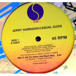 Jerry Harrison: Casual Gods Rev It Up VINYL 12" USED