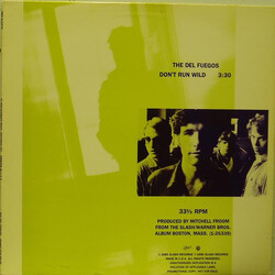 The Del Fuegos Don't Run Wild USED VINYL 12INCH PROMO SINGLE 33 S RPM