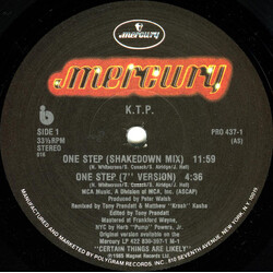 Kissing The Pink One Step VINYL 12" USED