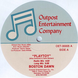 Boston Dawn Playtoy VINYL 12" USED