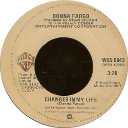 Donna Fargo Another Goodbye / Changes In My Life USED VINYL 7INCH 45 RPM SINGLE