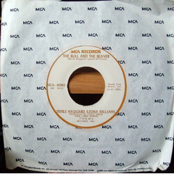 Merle Haggard / Leona Williams The Bull And The Beaver USED VINYL 7INCH 45 RPM SINGLE