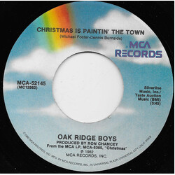 The Oak Ridge Boys Christmas Is Paintin' The Town USED VINYL 7INCH 45 RPM SINGLE