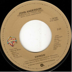 John Anderson (3) Swingin' USED VINYL 7INCH 45 RPM SINGLE