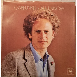 Art Garfunkel All I Know VINYL 7" USED