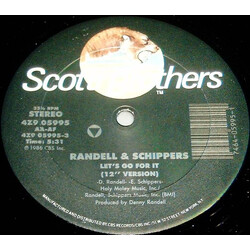 Randell & Schippers Let's Go For It USED VINYL 12INCH 33 S RPM