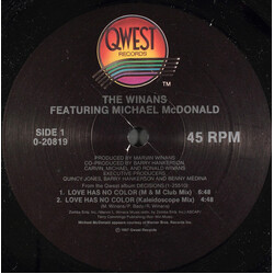 The Winans / Michael McDonald Love Has No Color VINYL 12" USED
