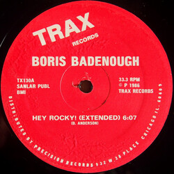 Boris Badenough Hey Rocky! USED VINYL 12INCH 33 S RPM