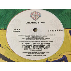 Atlantic Starr Bring It Back Home Again USED VINYL 12INCH
