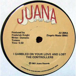The Controllers (2) I Gambled On Your Love And I Lost / If Tears Were Pennies USED VINYL 12INCH