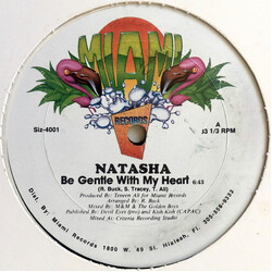 Natasha (2) Be Gentle With My Heart VINYL 12" USED