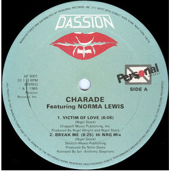 Charade (2) / Norma Lewis Victim Of Love / Break Me / I'm The One VINYL 12" USED