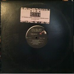 Rick Astley It Would Take A Strong Strong Man USED VINYL 12INCH 33 S RPM