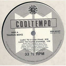 Taurus Boyz Lookin' For A Lover USED VINYL 12INCH 33 S RPM