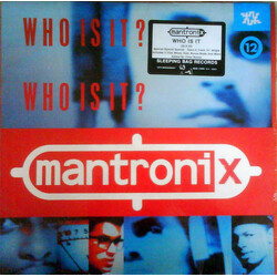 Mantronix Who Is It? USED VINYL 12INCH 33 S RPM SINGLE