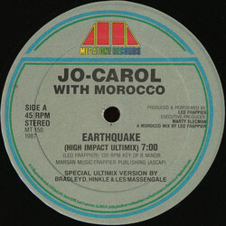 Jo-Carol / Morocco Earthquake USED VINYL 12INCH