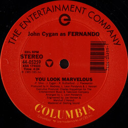 John Cygan / Fernando (68) You Look Marvelous USED VINYL 12INCH 33 S RPM