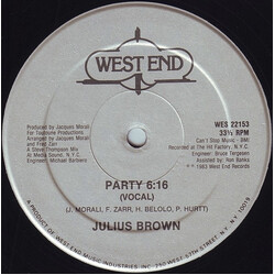 Julius Brown Party VINYL 12" USED