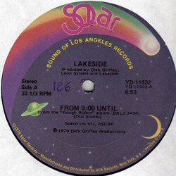 Lakeside From 9:00 Until / All In My Mind VINYL 12" USED