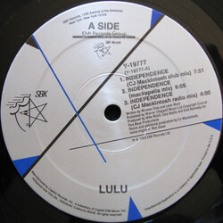 Lulu Independence VINYL 12" USED