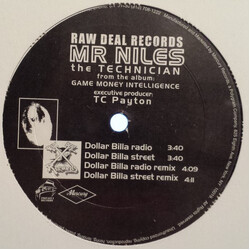 Mr. Niles Dollar Billa USED VINYL 12INCH 33 S RPM