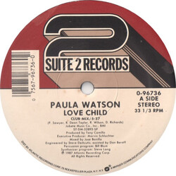 Paula Watson Love Child USED VINYL 12INCH 33 S RPM