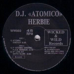 DJ Atomico "Herbie" Atomic Energy USED VINYL 12INCH 45 RPM
