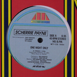 Scherrie Payne One Night Only VINYL 12" USED