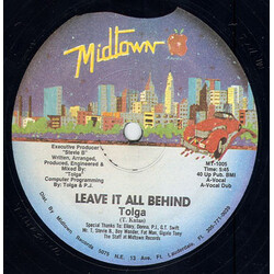 Tolga (2) Leave It All Behind VINYL 12" USED