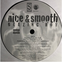 Nice & Smooth Blazing Hot VINYL 12" USED