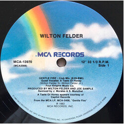 Wilton Felder Gentle Fire USED VINYL 12INCH 33 S RPM