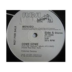 Menudo Come Home USED VINYL 12INCH 33 S RPM PROMO