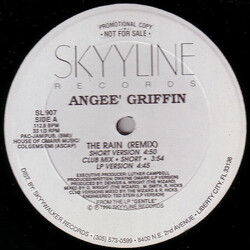 Angee Griffin The Rain (Remix) VINYL 12" USED