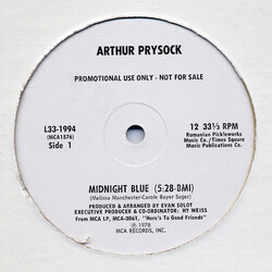 Arthur Prysock Midnight Blue USED VINYL 12INCH 33 S RPM PROMO