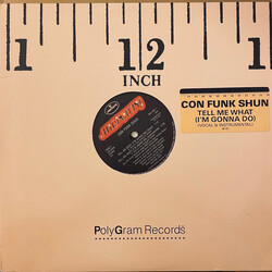 Con Funk Shun Tell Me What (I'm Gonna Do) USED VINYL 12INCH 33 S RPM PROMO