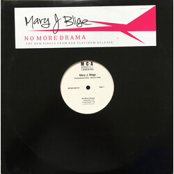 Mary J. Blige No More Drama VINYL 12" USED
