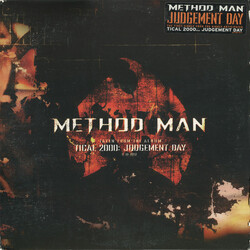 Method Man Judgement Day USED VINYL 12INCH 33 S RPM PROMO STEREO