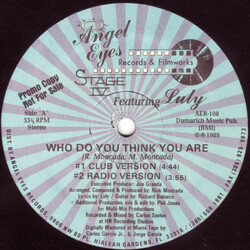 Stage IV / Luly Who Do You Think You Are VINYL 12" USED