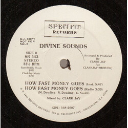 Divine Sounds How Fast Money Goes VINYL 12" USED