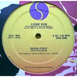 Lion's Den (5) Born Free USED VINYL 12INCH PROMO