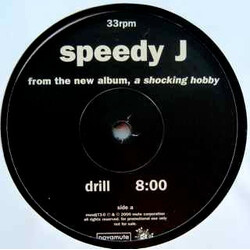 Speedy J A Shocking Hobby USED VINYL 12INCH PROMO