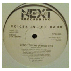 Voices In The Dark Keep It Warm (Remix) VINYL 12" USED