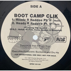 Boot Camp Clik Headz R Reddee Pt. II USED VINYL 12INCH PROMO STEREO