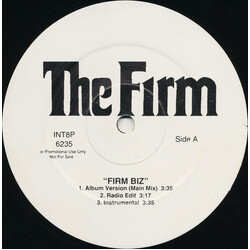 The Firm (6) Firm Biz / Executive Decision VINYL 12" USED