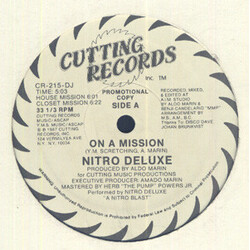 Nitro Deluxe On A Mission VINYL 12" USED