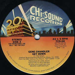 Gene Chandler Get Down VINYL 12" USED