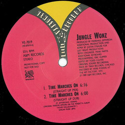 Jungle Wonz Time Marches On (The Justin Strauss Remixes) USED VINYL 12INCH 33 S RPM PROMO