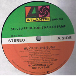 Steve Arrington's Hall Of Fame Hump To The Bump VINYL 12" USED