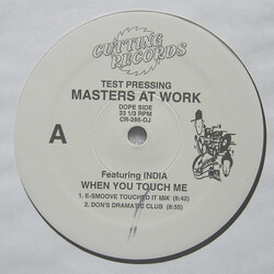 Masters At Work When You Touch Me VINYL 12" USED