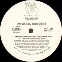 Michael Rodgers I Like It Like That VINYL 12" USED